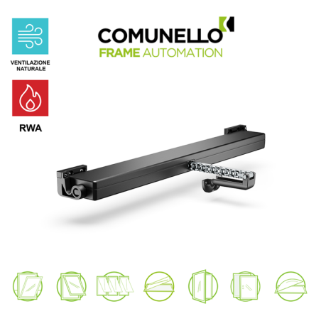 LIWIN L40 Comunello - Electromechanical chain actuator for top-hung and top-hung windows