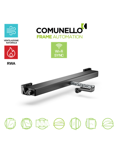 LIWIN L40 - Wi-Fi Comunello - Electromechanical chain actuator for top-hung and bottom-hung windows