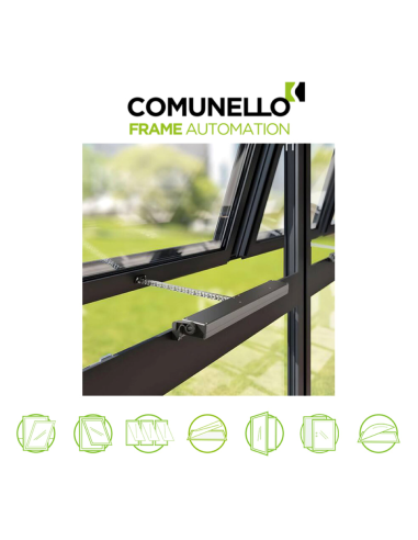 LIWIN L40 - Wi-Fi Comunello - Electromechanical chain actuator for top-hung and bottom-hung windows