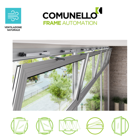 LIWIN L35 Slim Comunello - Electromechanical chain actuator for top-hung and bottom-hung windows