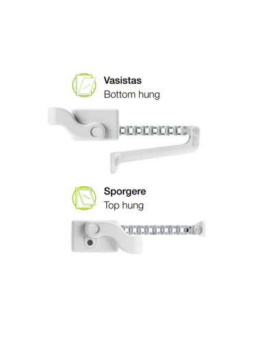 STAR 25 Comunello - Electromechanical chain actuator for top-hung and bottom-hung windows