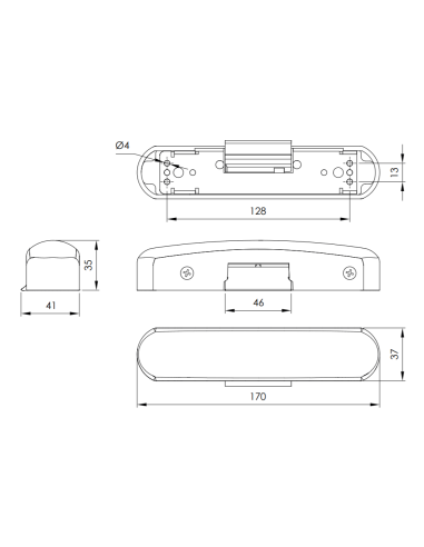 5112/1 Antipanic - Electric strike for anti-panic handles