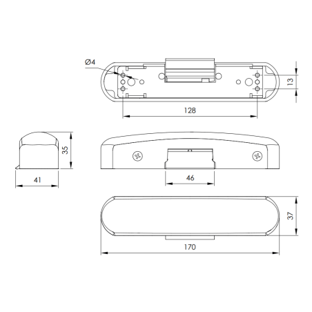 5112/1 Antipanic - Electric strike for anti-panic handles