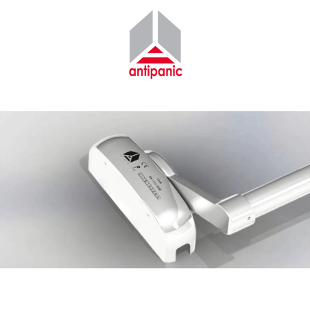 402/T Antipanic - Maniglione antipanico meccanico duplice con barra esterna | Accessori per Infissi