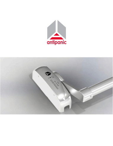 402/T Antipanic - Maniglione antipanico meccanico duplice con barra esterna | Accessori per Infissi