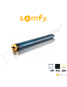 SUNEA SCREEN 40 io Somfy motore radio elettronico per screen verticali esterni o mantovane motorizzate