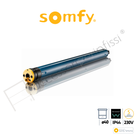 SUNEA SCREEN 40 io Somfy motore radio elettronico per screen verticali esterni o mantovane motorizzate | Accessori per Infissi