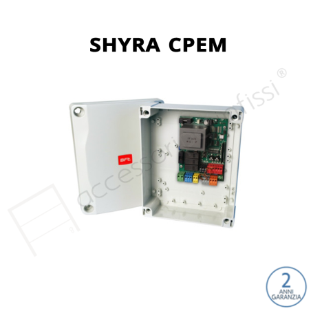 SHYRA CPEM BFT quadro di comando a dip switch