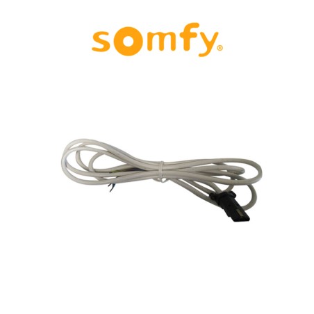 Cavo bianco VVF 3m, 3 fili Somfy | Accessori per Infissi