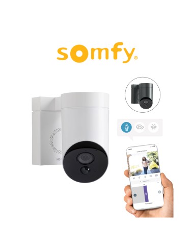 Telecamera per esterni Somfy Outdoor 2 white pro | Accessori per Infissi