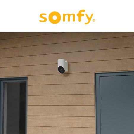 Telecamera per esterni Somfy Outdoor 2 white pro | Accessori per Infissi