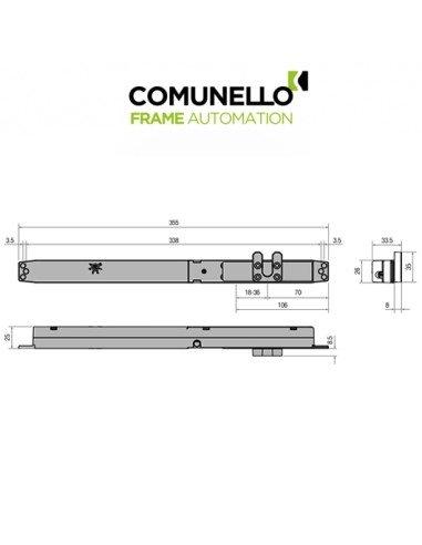 BLOCK Serratura elettromeccanica Comunello