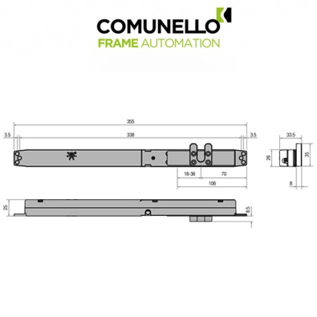 BLOCK Serratura elettromeccanica Comunello