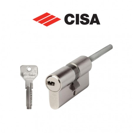0E307 Cisa - Cilindro a profilo europeo predisposto per montaggio pomolo | Accessori per Infissi