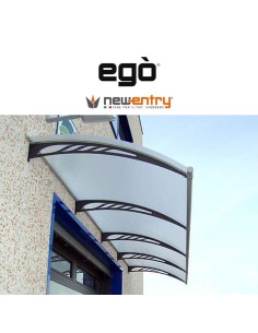 EGÒ Royal Pat pensilina modulo base con tetto frosted per esterni | Accessori per Infissi 2