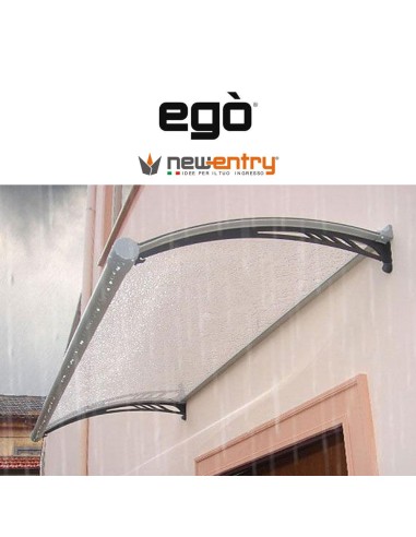 EGÒ Royal Pat pensilina modulo base con tetto frosted per esterni | Accessori per Infissi