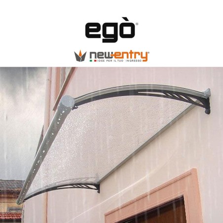 EGÒ Royal Pat flap laterali per pensilina con tetto frosted per esterni | Accessori per Infissi