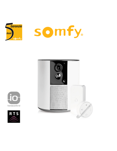 Sistema di sicurezza telecamera e allarme Somfy ONE+