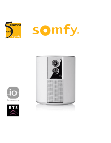 Sistema di sicurezza telecamera e allarme Somfy ONE+