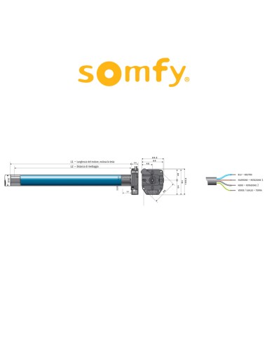 LT50 CSI WT Somfy