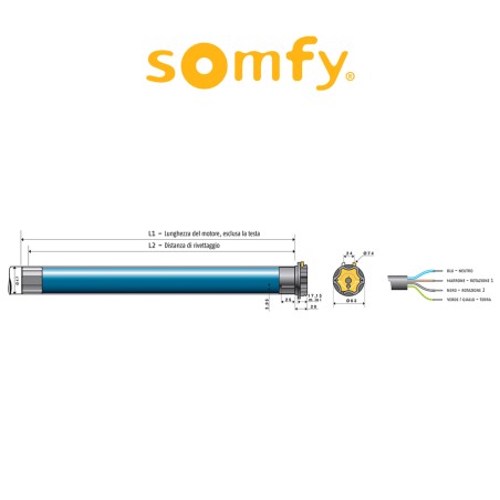 LT50 HIPRO WT Somfy