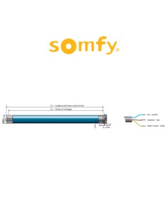 ALTUS RTS Somfy motore radio per tapparelle e tende da sole | Accessori per Infissi 2