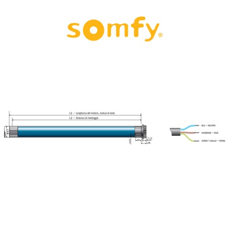 SUNEA io Somfy motore radio per tende da sole | Accessori per Infissi