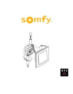 Somfy RTS micro radio receiver for lighting 2