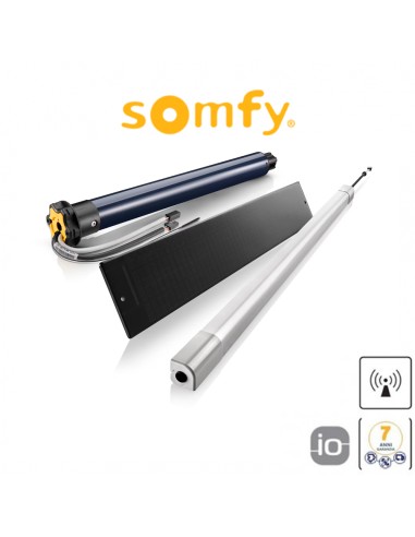 RS 100 SOLAR io Somfy motore per tapparelle