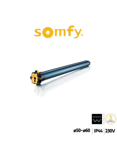 PERGOLA LTH 60 io 55/17 Somfy motore radio per pergole e lamelle