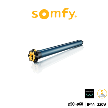 PERGOLA LTH 60 io 55/17 Somfy motore radio per pergole e lamelle