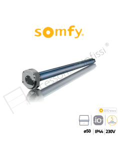 SUNEA 50 io CSI Somfy motore radio per tende da sole a cassonetto con manovra di soccorso