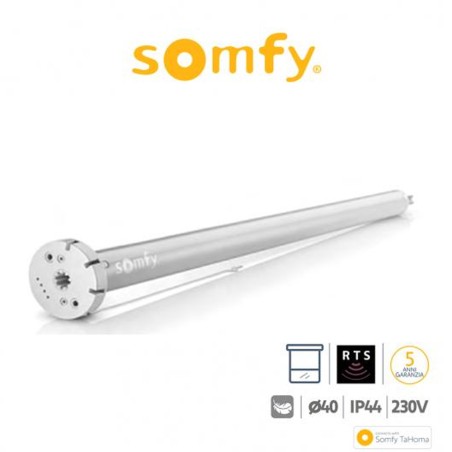 SONESSE ULTRA 30 WF RTS LI-ION Somfy motore radio per tende interne e tende a rullo