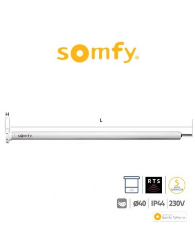 SONESSE ULTRA 30 WF RTS LI-ION Somfy motore radio per tende interne e tende a rullo