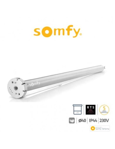 ROLL UP 28 WT Somfy motore radio per tende interne e tende a rullo