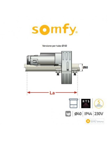 CENTREO Somfy motore per porte da garage