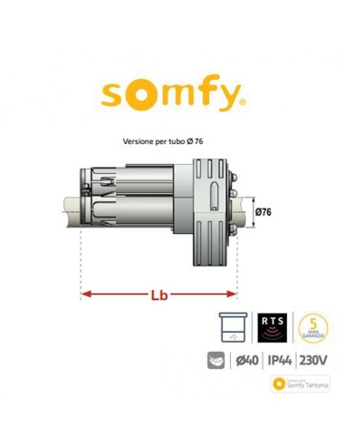 CENTREO Somfy motore per porte da garage
