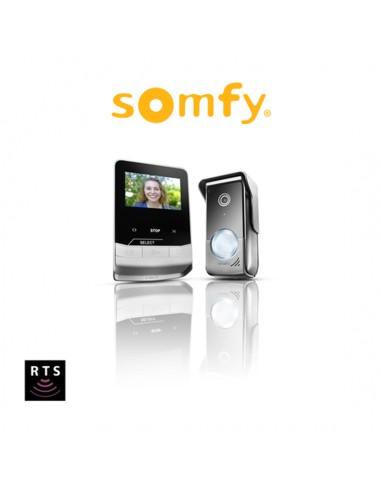 V100+ RTS Videocitofono Somfy con Controllo Accessi RTS e Installazione a 2 Fili