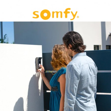 V100+ RTS Videocitofono Somfy con Controllo Accessi RTS e Installazione a 2 Fili