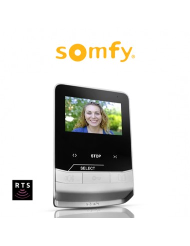 V100+ RTS Videocitofono Somfy con Controllo Accessi RTS e Installazione a 2 Fili