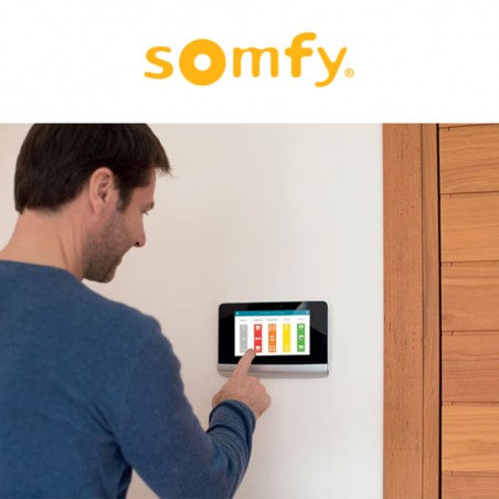 V500 RTS Videocitofono Somfy con monitor touch screen e telecamera grandangolare