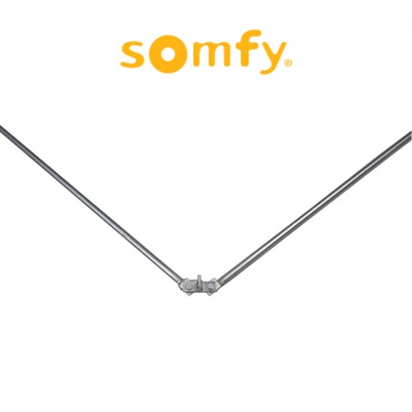 Adattatore per porta garage a battente Somfy