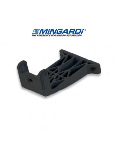 2713821 Mingardi | Staffa per applicazione a vasistas RAL 9005 nero