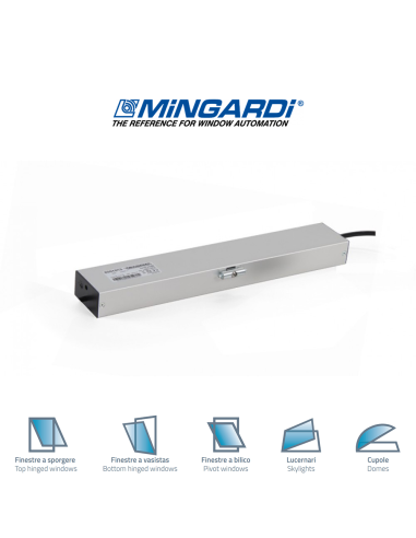 Mingardi - Attuatore motore a catena per finestre MICRO EVO 2