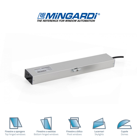 Mingardi - Attuatore motore a catena per finestre MICRO EVO 2