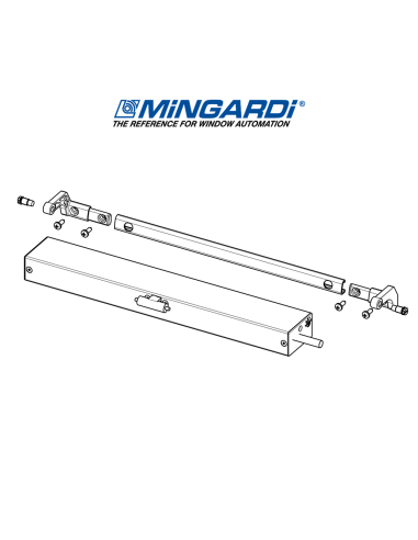 Mingardi - Attuatore motore a catena per finestre MICRO EVO 2