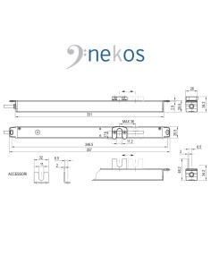 K-LOCK Nekos - Serratura elettromeccanica per finestre e porte 2