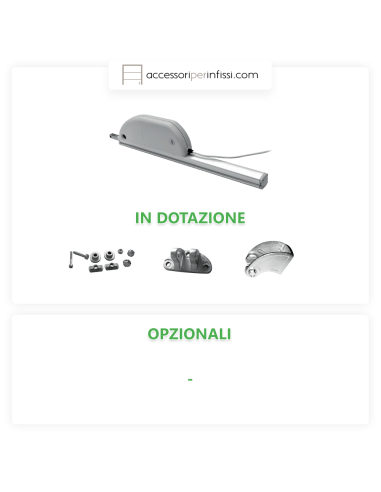 SKYRO 650 Nekos - Attuatore a cremagliera per lucernari e cupole