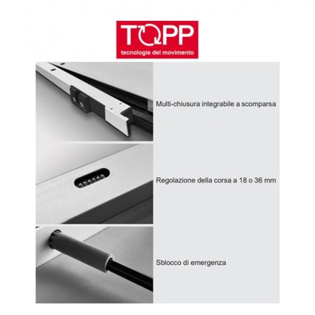 M00 multi-chiusura elettrica Topp