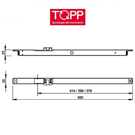 M00 multi-chiusura elettrica Topp